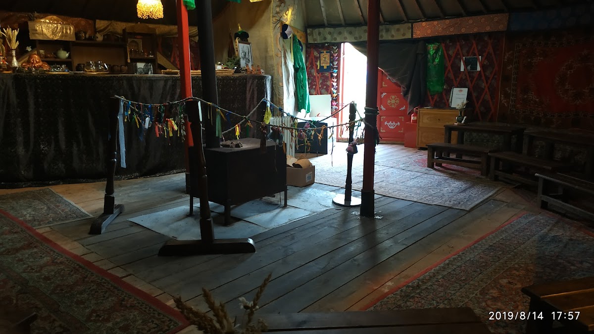 Юрта, Чайная